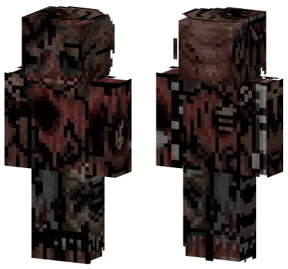 Rotten Zombie Minecraft Bedrock skin