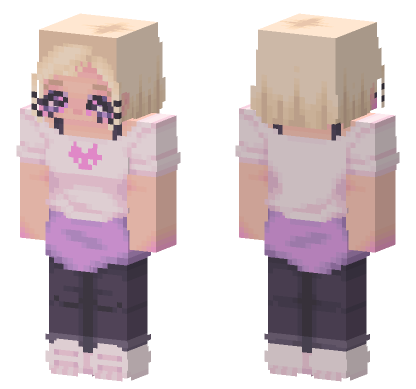 Roxy Lalonde Skin Minecraft Bedrock skin