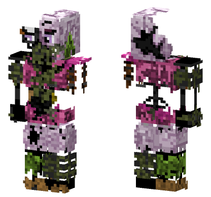 Ruined Chica 6019772 Minecraft Bedrock skin