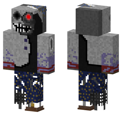 Ruined Nightcare Attendant Minecraft Bedrock skin