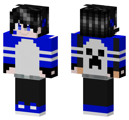 Ryuki Tenshiyama Minecraft Bedrock skin