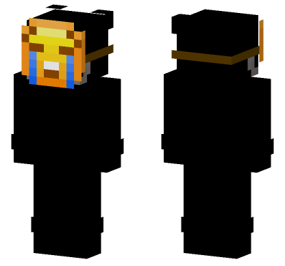 Sad Face Skin Minecraft Bedrock skin