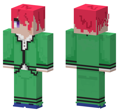 Saiki Kusou Minecraft Bedrock skin