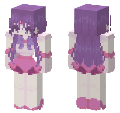Sailor Mars 4937366 Minecraft Bedrock skin