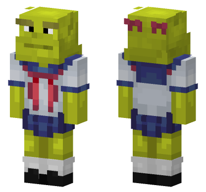 Sailor Uniform Girl Minecraft Bedrock skin