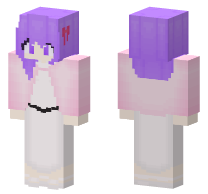 Sakura Matou Fate Stay Night Minecraft Bedrock skin