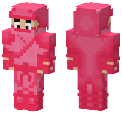 Sakura Pink Outfit Minecraft Bedrock skin