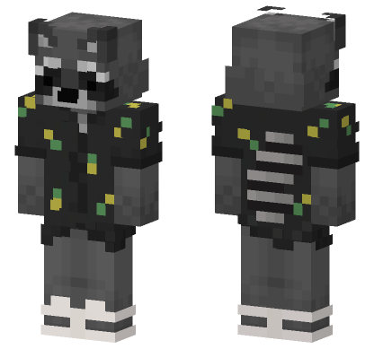 Sammy The Panda Minecraft Bedrock skin