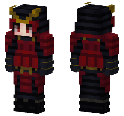 Samurai Skin 2 Minecraft Bedrock skin