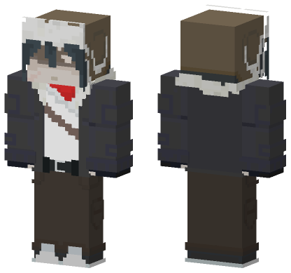 Samurai Warrior Minecraft Bedrock skin