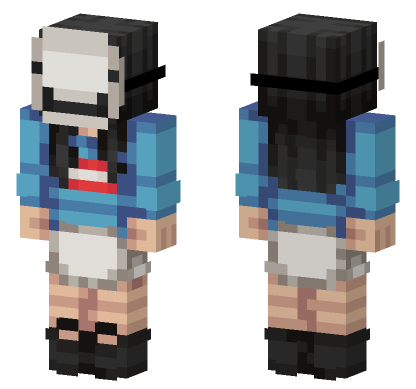 Sandra Minecraft Bedrock skin
