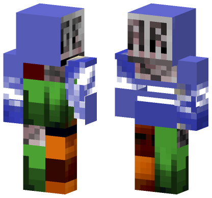 Sanic The Hedgehog Minecraft Bedrock skin
