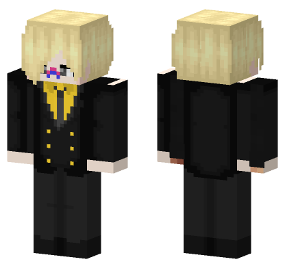 Sanji With Bi Bandage Minecraft Bedrock skin