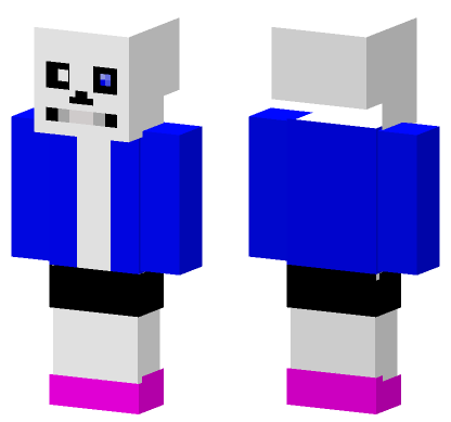Sans 4894393 Minecraft Bedrock skin