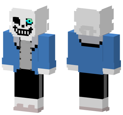 Sans Badtime Minecraft Bedrock skin