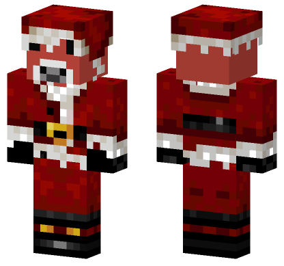 Santa Claus Skin Minecraft Bedrock skin