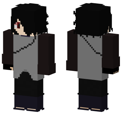 Sasuke Vs Momoshiki Minecraft Bedrock skin