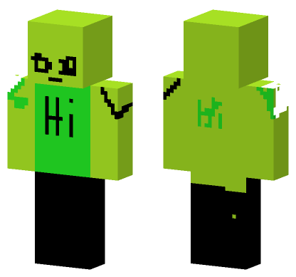 Say Hi To Bob Minecraft Bedrock skin