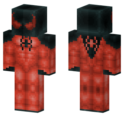 Scarlet Spider Kaine Minecraft Bedrock skin