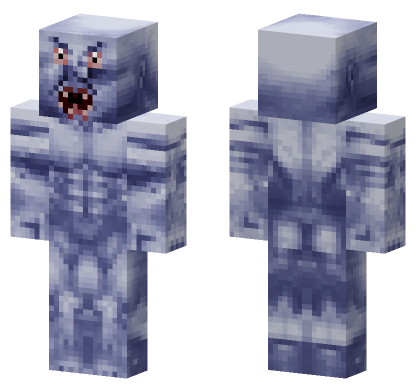 Scary Buff Flumpty Minecraft Bedrock skin