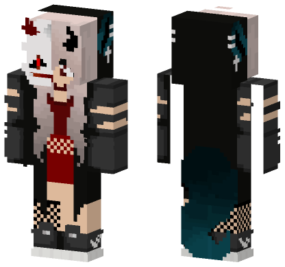 Scary No Way Minecraft Bedrock skin