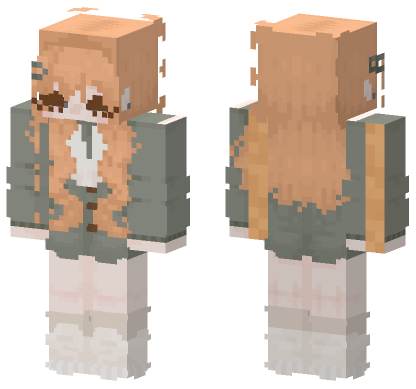 Scholar Qt Minecraft Bedrock skin