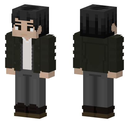 Scott McCall Teen Wolf Movie Minecraft Bedrock skin