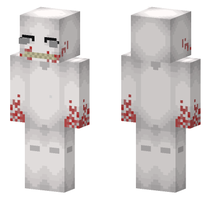 SCP 096 Modest Minecraft Bedrock skin