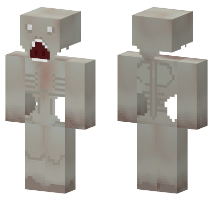 SCP 096 Skin V2 Minecraft Bedrock skin
