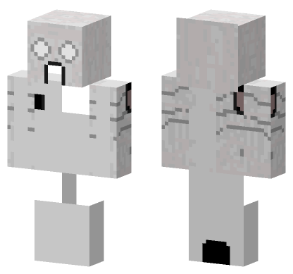 SCP 173 Secret Laboratory Minecraft Bedrock skin