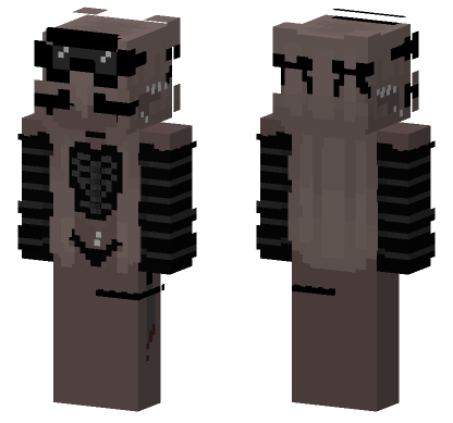 SCP Foundation Agent Minecraft Bedrock skin