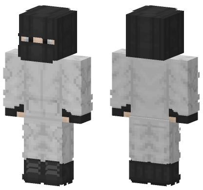 SCP Foundation Guard Minecraft Bedrock skin