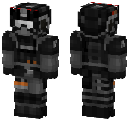 SCP Foundation Operator Minecraft Bedrock skin