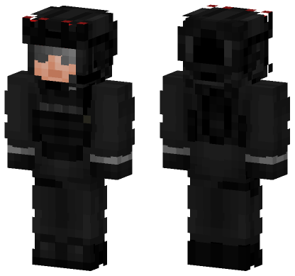 SCP ISD Minecraft Bedrock skin