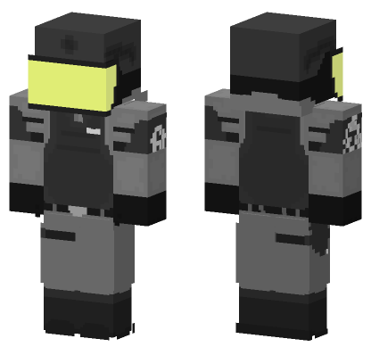 SCP MTF Lambda 14 Minecraft Bedrock skin