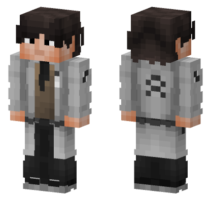 SCP Researcher Minecraft Bedrock skin