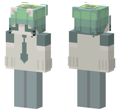 Scratch Skin Again Minecraft Bedrock skin