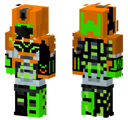 SD7 Transformer Prime Cybertron Minecraft Bedrock skin