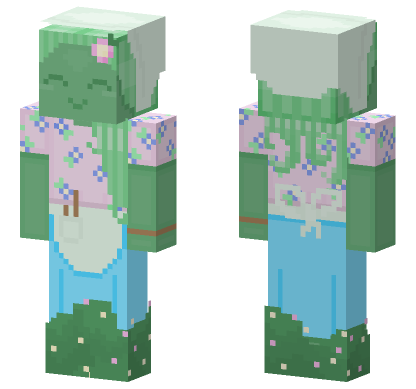 Second Plant Person 3 Minecraft Bedrock skin