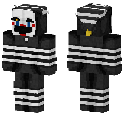Security Puppet Marionette Minecraft Bedrock skin