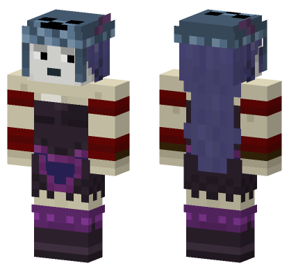 Selenia Minecraft Bedrock skin