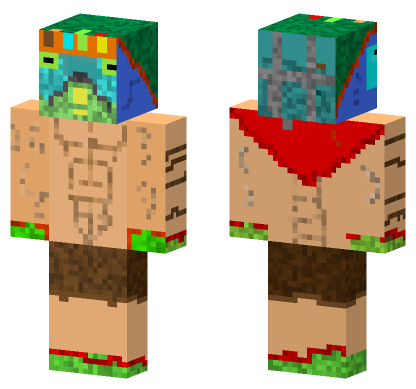 Selvagem Minecraft Bedrock skin