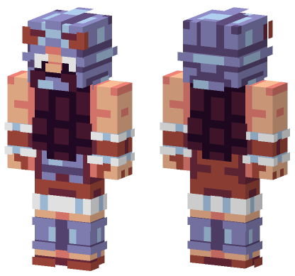 Senshi Minecraft Bedrock skin
