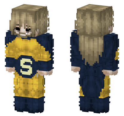 Sentry Beard Minecraft Bedrock skin