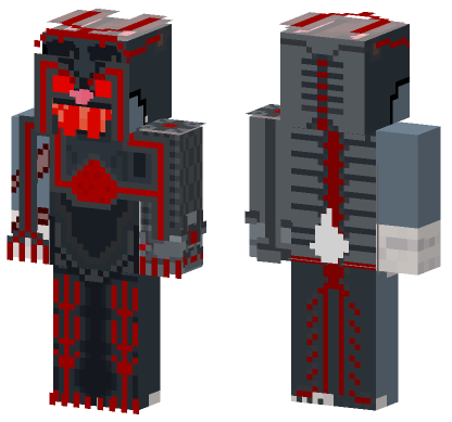 Serial Killer Bugs Bunny Minecraft Bedrock skin