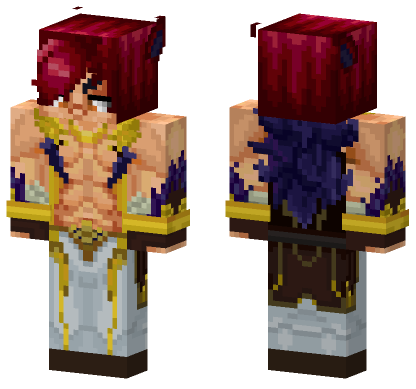 Sett League Of Legends Minecraft Bedrock skin