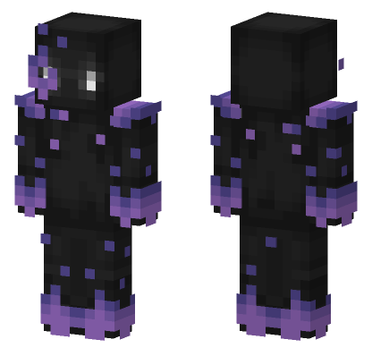 Shadow 6 Minecraft Bedrock skin