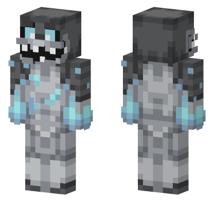 Shadow 7 Minecraft Bedrock skin