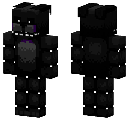 Shadow Bonnie 5247223 Minecraft Bedrock skin