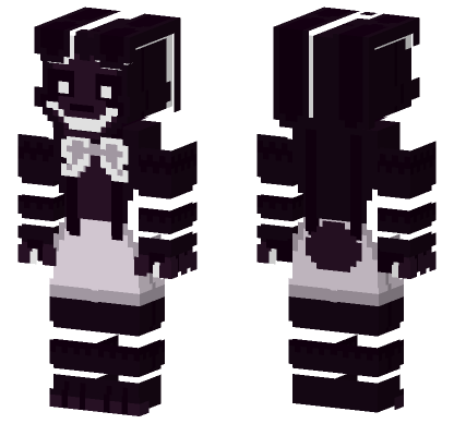 Shadow Bonnie Showbiz Pizza Minecraft Bedrock skin